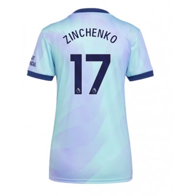 Arsenal Oleksandr Zinchenko #17 Tercera Equipación Mujer 2024-25 Manga Corta